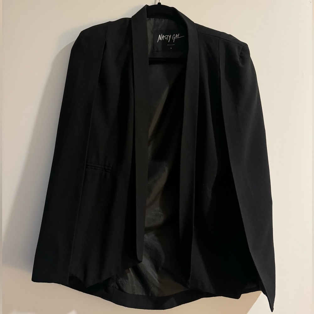 Nasty Gal Cape Blazer